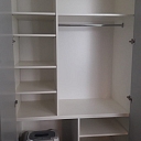 Custom-made furniture.  "GS Fittings"