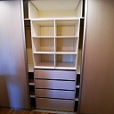 Custom-made furniture.  "GS Fittings"