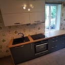 Kitchen equipment upon individual order.  "GS Fittings"