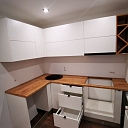 Kitchen equipment upon individual order.  "GS Fittings"