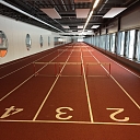 Rubber coverings for sports fields