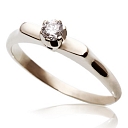 Gold engagement rings with diamonds