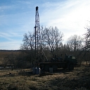 Drilling artesian wells kurzeme