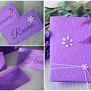 Invitations and table cards