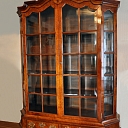 19 век. шкаф из орехового дерева - отреставрирован