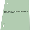 Cab glass  DOOR   UPPER Case New Holland Hitachi Manitou Fiat