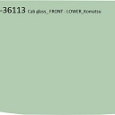 Cab glass  FRONT   LOWER Komatsu 20Y 54