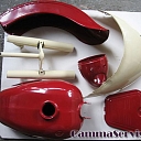 powder coating of motorcycle parts