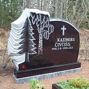 Stone monuments Saldus