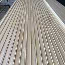 Aggregated and glued timber