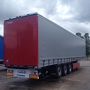 KRONE gardine semitrailer