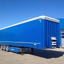 KRONE gardine semitrailer