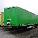 KRONE gardine semitrailer