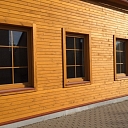 Our Lodzinieks, wooden windows