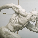 Plaster sculptures