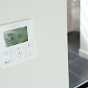 Air conditioner wall control panel