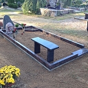 Production of original granite monuments instead of graves