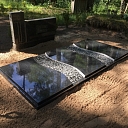 grave stones, tombstones, Riga