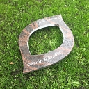 Grave stones, tombstones, Riga