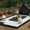 Grave stones, tombstones, Riga