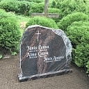 Grave stones, tombstones, Riga