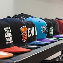 Hats, caps in a wide selection
