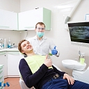 Therapeutic dental treatment is the most common type of dental health service