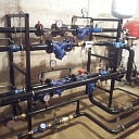 Construction of heating systems assembly Heating unit