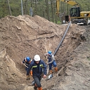 Sewerage system construction