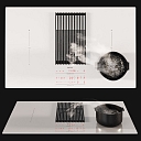 NIKOLATESLA, NIKOLATESLA LIBRA, HOOD, HOB, INDUCTION, induction surface, cooker hood, kitchen scales, white induction surface, kitchen design, design hood