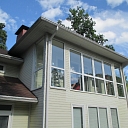 Plastic, wooden, aluminium windows