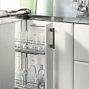 Sliding kitchen baskets