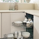Sliding kitchen baskets