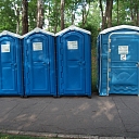 Bio-toilet cabins