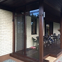 End of the veranda Babīte