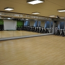 Spacious training rooms