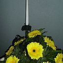 Funeral floristry, flowers, wreaths