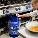 Gas heating for private house