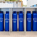 Gas cylinder filling