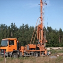 Drilling works for a private house