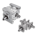 Angle reducer, automation components and systems