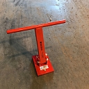 Manhole cover lifting magnet