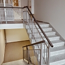 Stair railings in the new Olainfarm workshop