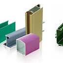 Painting of aluminum profiles