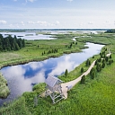 Птичья башня на озере Каньера