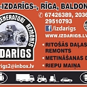 Ritošās daļas remonts