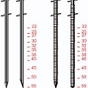 The nails of the BDC system are short