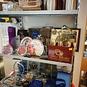 Figurines, plates, stikla balvas