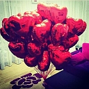 Helium balloons
