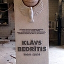 Aivars-K, tombstones, portrait engraving, Cesis, Valmiera